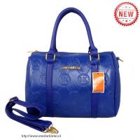 michael kors logo print medium blauw boekentassen Tassen Schiphol 1h7uk425